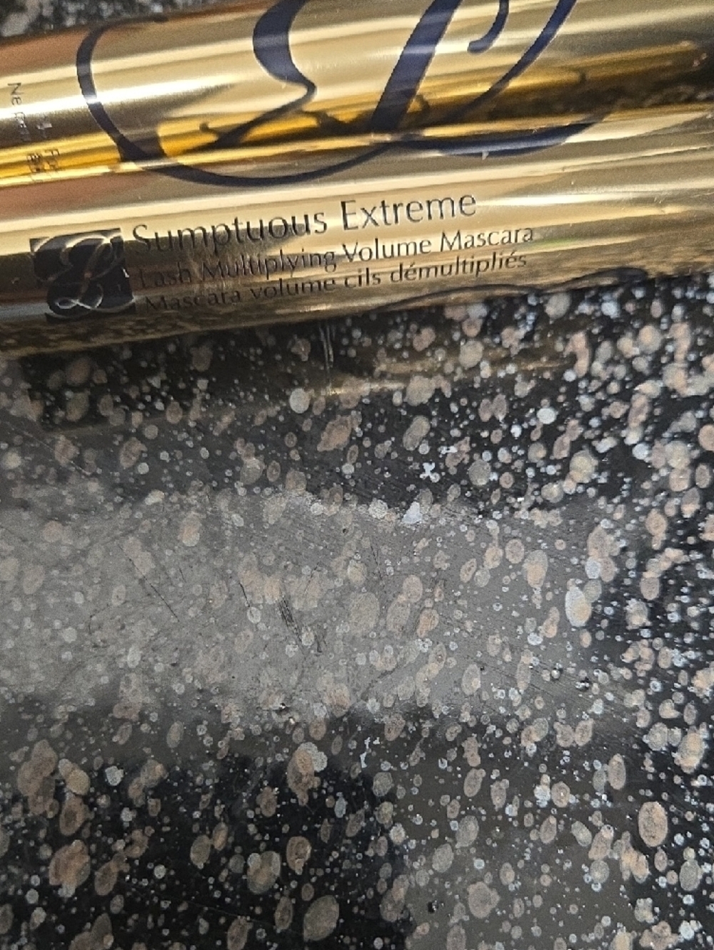 Estee Lauder Gold Accent Tubes Mascara with Navy Bands - Picture 3 of 4
